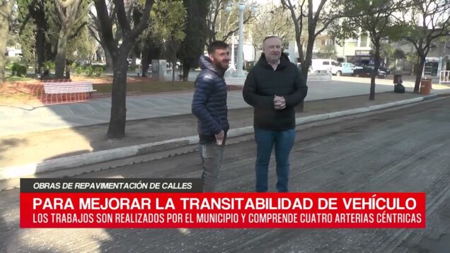 C20 Noticias | Obras de repavimentación de calles – Alejandra Barbero