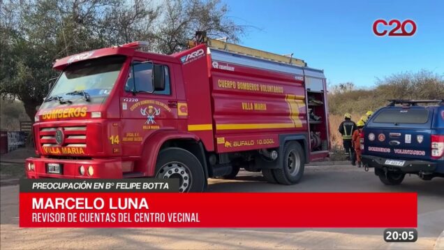 C20 Noticias | Preocupación en barrio Felipe Botta – Marcelo Luna
