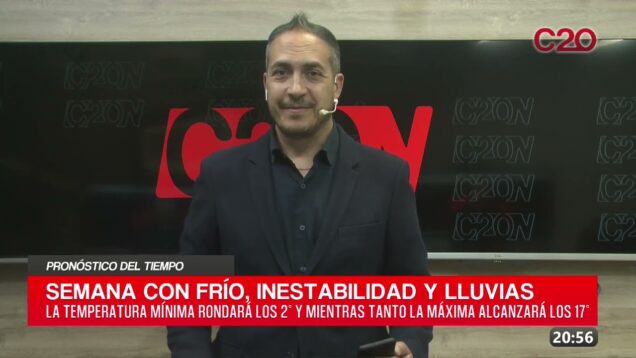 C20 Noticias | Pronóstico del tiempo – Hernán Allasia