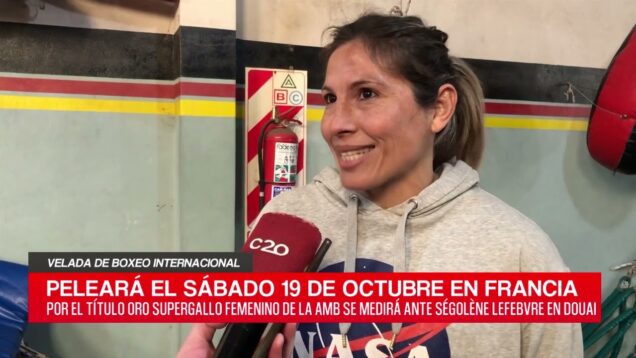 C20 Noticias | Velada de boxeo internacional – Juliana Basualdo