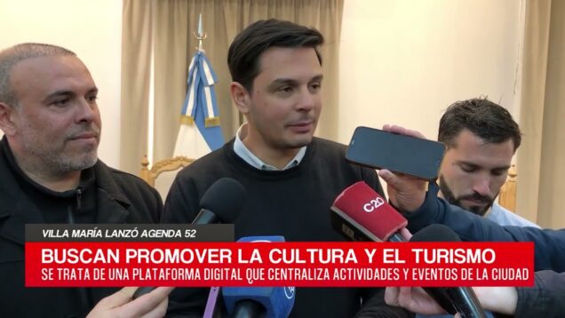 C20 Noticias | Villa María lanzó agenda 52 – Juan Pablo Inglese y Germán Tenedini