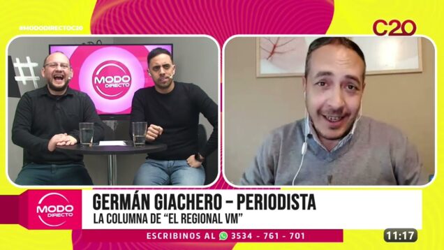 Modo Directo | El Regional VM – Germán Giachero