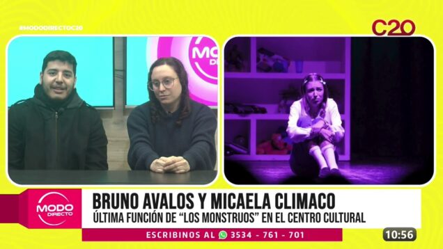 Modo Directo | En el Centro Cultural – Bruno y Micaela