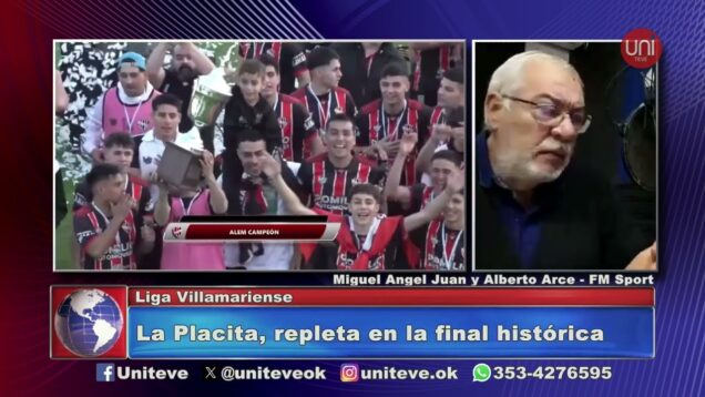 Uniteve Noticias | Alem se coronó campeón ante Alumni