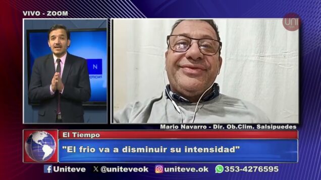 Uniteve Noticias | Cómo siguen las temperaturas