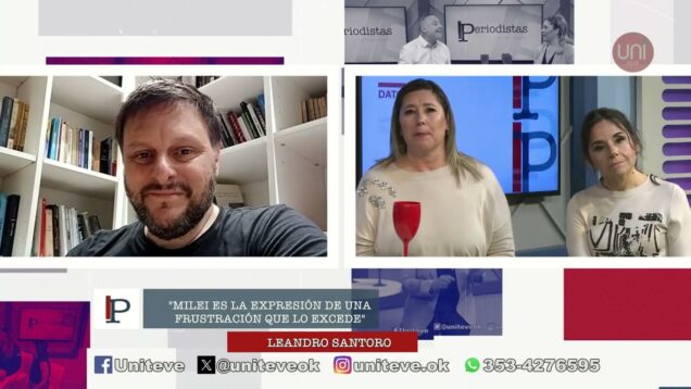 Uniteve Noticias | Periodistas | 26/08/2024 – Jorge Foa Torres y Leandro Santoro