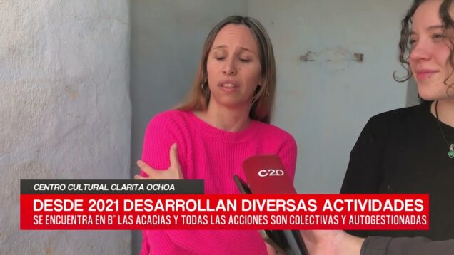 20 Noticias | Centro cultural Clarita Ochoa – Julia Chiavenato y Flavia Cipiolat