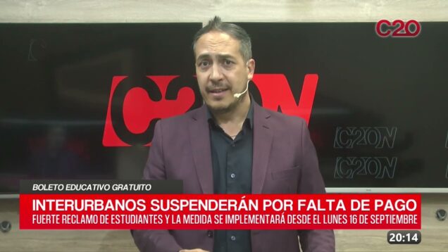 C20 Noticias | Boleto educativo gratuito – Valentin Yarsabal