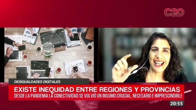 C20 Noticias | Desigualdades digitales – María Soledad Segura