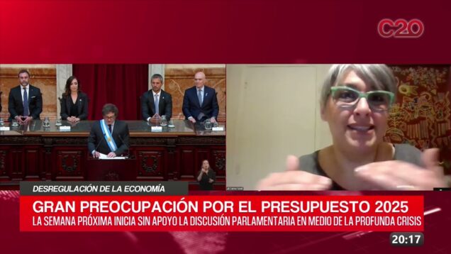 C20 Noticias | Desregulación de la economía – Carina Farah