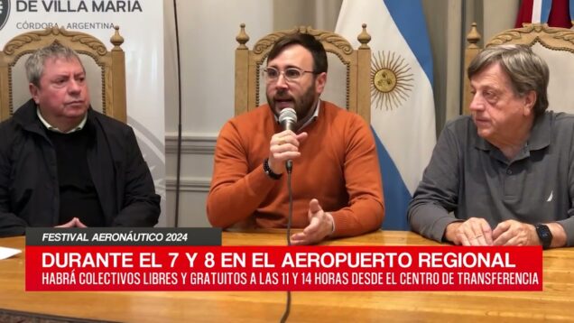 C20 Noticias | Festival Aeronáutico 2024 – Agustín Turletti, Osvaldo Villanueva y Hugo Fenández