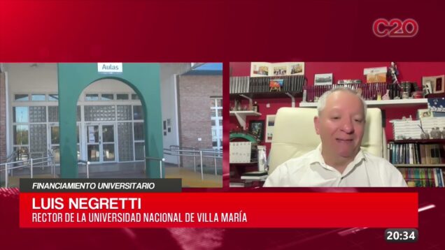 C20 Noticias | Financiamiento universitario – Luis Negretti