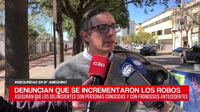 C20 Noticias | Inseguridad en B° Ameghino – Luciano Cerioli