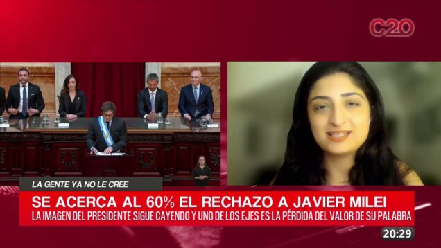 C20 Noticias | La gente ya no le cree – Naket Kademian