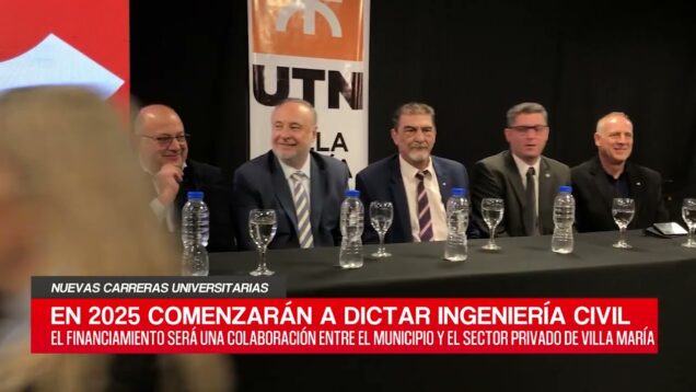 C20 Noticias | Nuevas carreras universitarias – Eduardo Accastelloy Rubén Soro