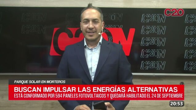 C20 Noticias | Parque solar en Morteros – Darío Gómez de La Fuente