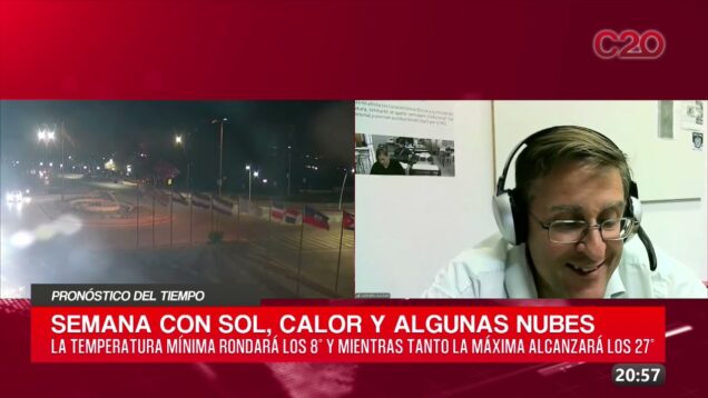 C20 Noticias | Pronóstico del tiempo – Hernan Allasia