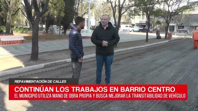C20 Noticias | Repavimentación de calles – Alejandro Barbero