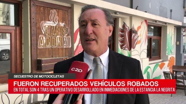 C20 Noticias | Secuestro de motocicletas – René Bosio