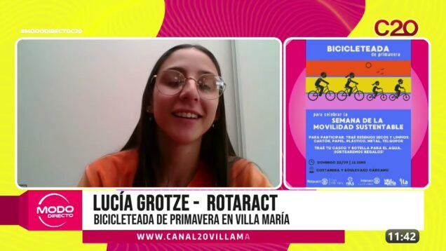 Modo Directo | Bicicleteada – Lucía Grotz