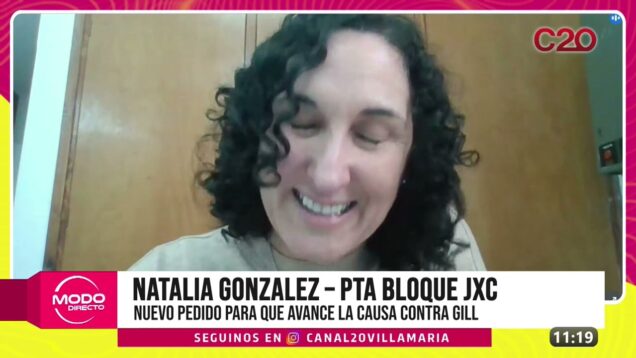 Modo Directo | Causa contra Gill – Natalia González