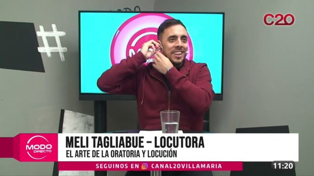 Modo Directo | El arte de la oratotia y locución – Meli Tagliabue