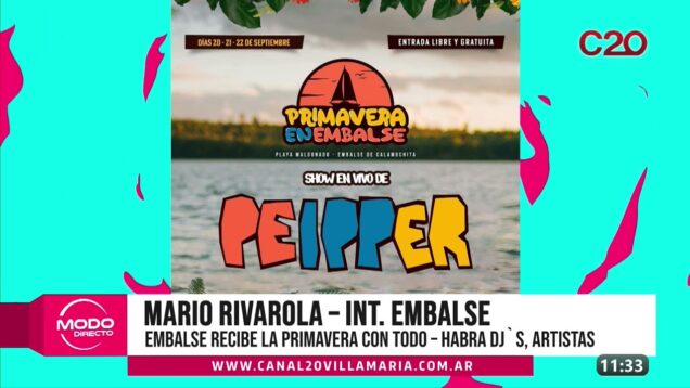 Modo Directo | Embalse – Mario Rivarola