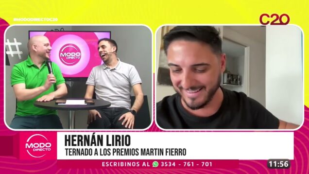 Modo Directo | Nominado a los Martín Fierro – Hernán Lirio