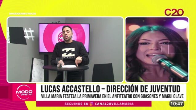 Modo Directo | Primevera en el anfiteatro – Lucas Accastello