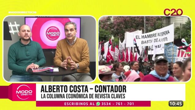 Modo Directo | Revista Claves – Alberto Costa