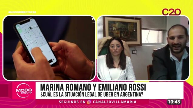 Modo Directo | Situación legal de UBER en Argentina – Marina Romano y Emiliano Rossi
