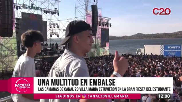 Modo Directo | Una multitud en Embalse