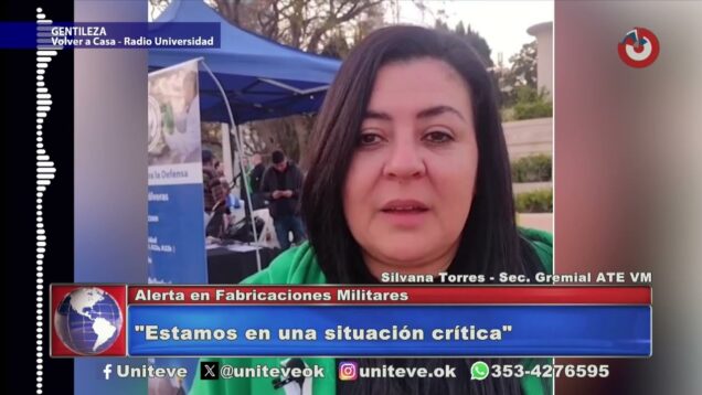 Uniteve Noticias | Alerta en Fabricaciones Militares