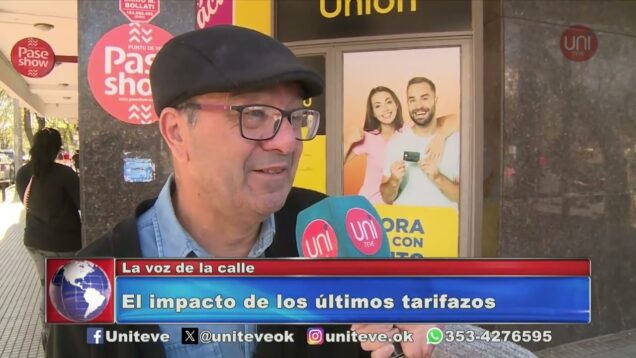 Uniteve Noticias | Aumento de luz y gas