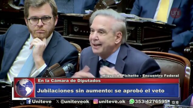Uniteve Noticias | Escandalosa sesión en Diputados