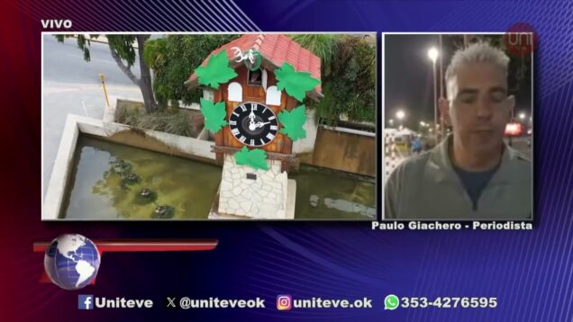 Uniteve Noticias | Fiesta del Día de la Primavera en Carlos Paz – Paulo Giachero