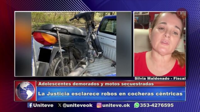 Uniteve Noticias | Investigación y esclarecimiento de robos en cocheras