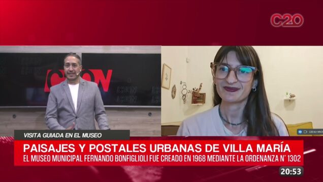 C20 Noticias | Ángeles Basualdo – Visita guiada en el museo