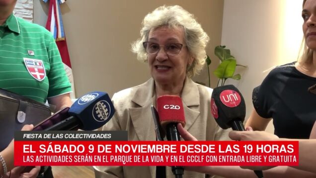 C20 Noticias | Fiesta de las colectividades – Marcos Bovo y Emilia Zugasti