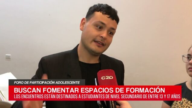 C20 Noticias | Foro de participación adolescente – Romina Fernández y Alan Nicolina Ferreyra