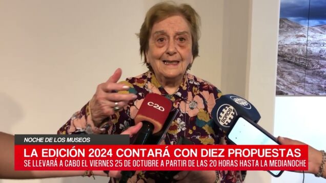 C20 Noticias | Noche de los museos – Analía Barrera y Margarita González Llabrés