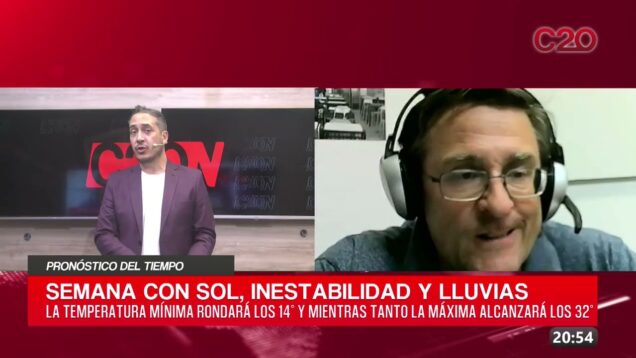 C20 Noticias | Pronóstico del tiempo – Hernán Allasia