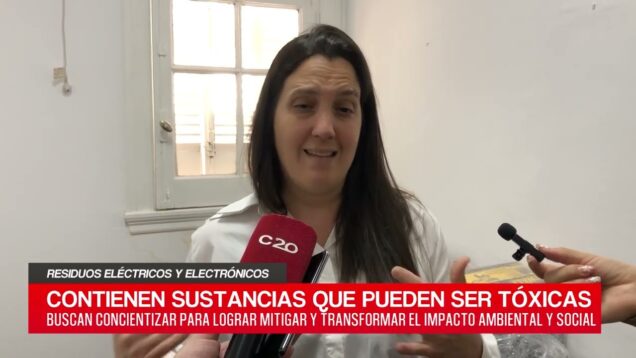 C20 Noticias | Residuos eléctricos y electrónicos – Eugenia Molinari
