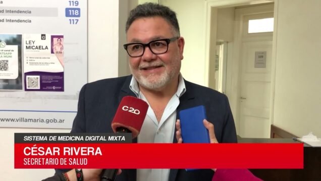 C20 Noticias | Sistema de medicina digital mixta – César Rivera
