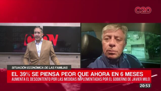 C20 Noticias | Situación económica de las familias – Claudio Righes
