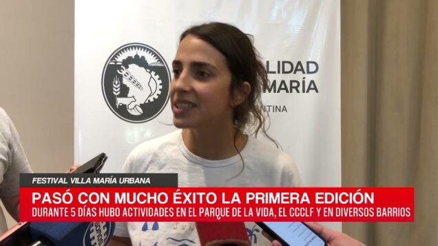C20 Noticias | Virginia Reyneri – Festival Villa María Urbana