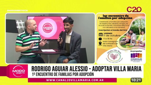 Modo Directo | Rodrigo Aguiar Alessio – Primer encuentro de familias por adopción