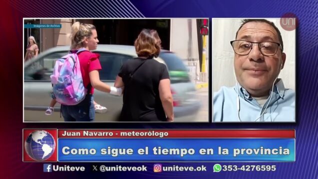 Uniteve Noticias | Cómo sigue el tiempo en la provincia
