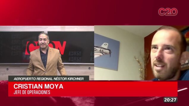 C20 Noticias | Aeropuerto regional Néstor Kirchner – Cristian Moya