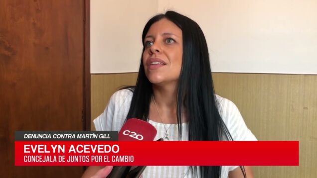 C20 Noticias | Denuncia contra Martín Gill – Evelyn Acevedo